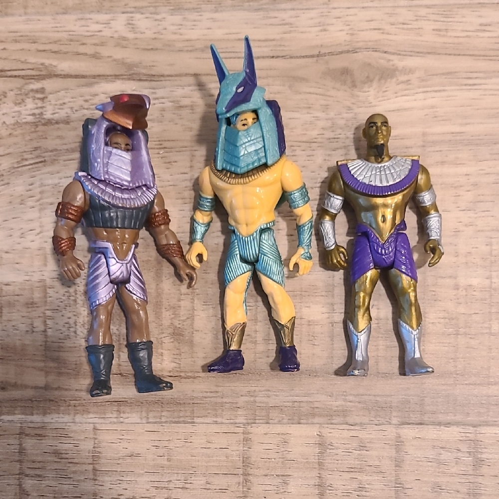Vtg 1994 Stargate Movie Action Figures Set 💫